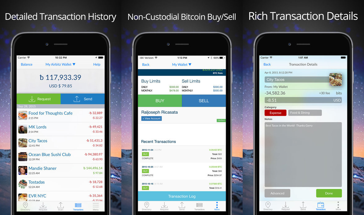 Blockchain Wallet App