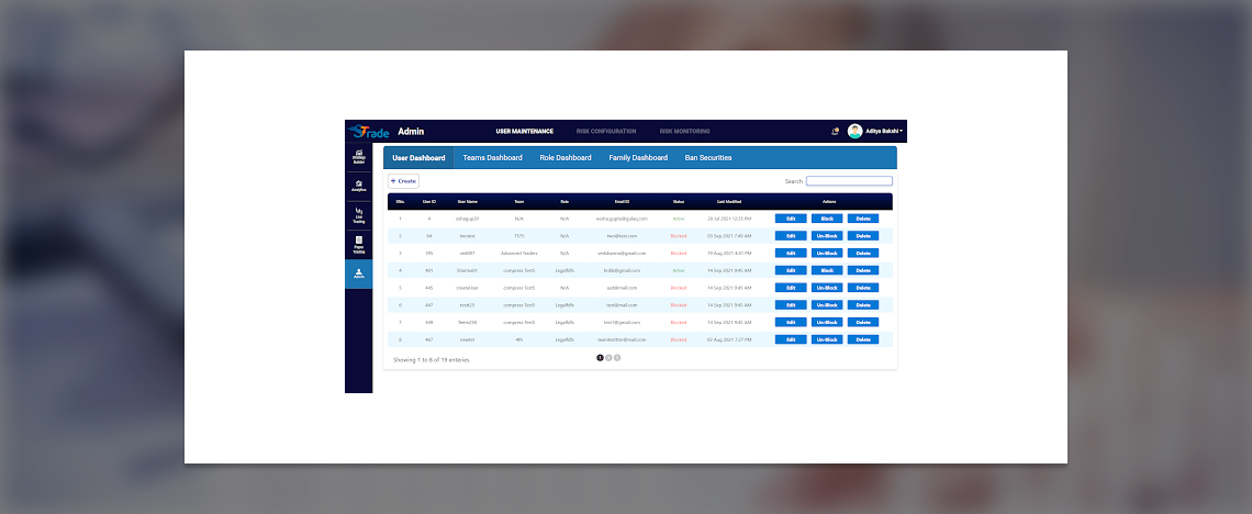 Investment Management Portal