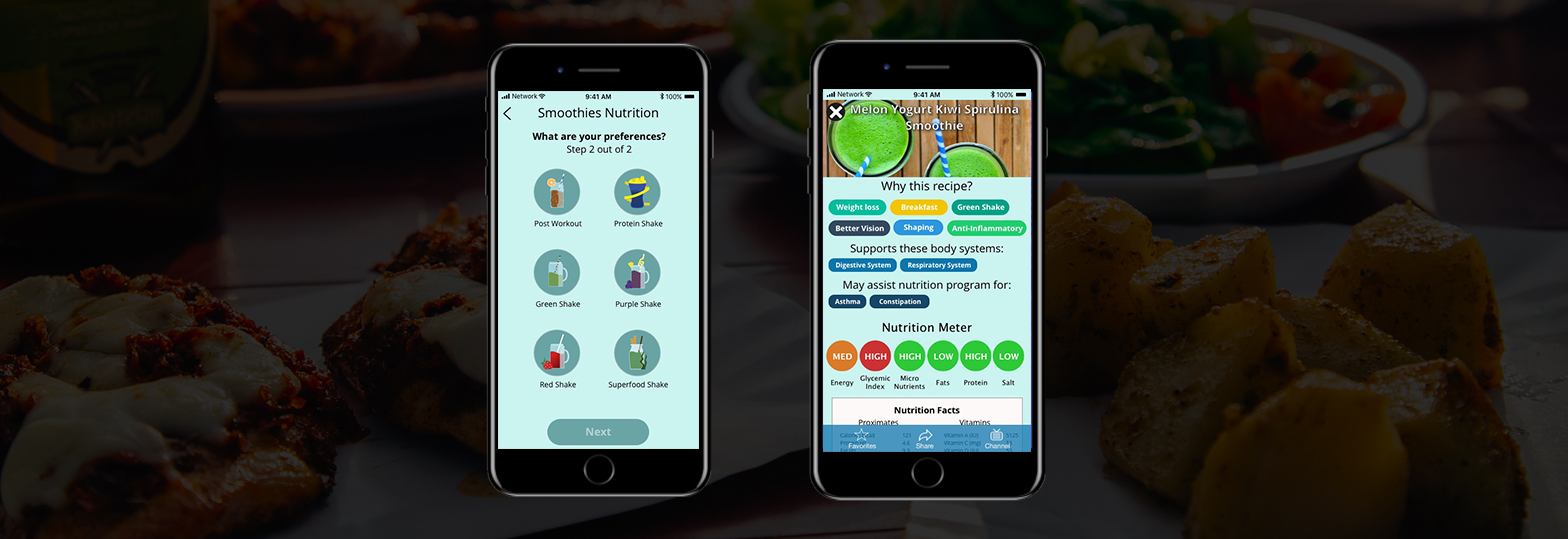 Smoothie Nutrition App