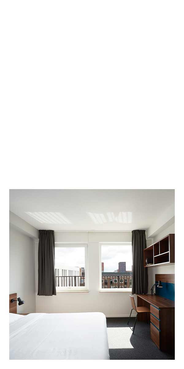 The Student Hotel banner elements
