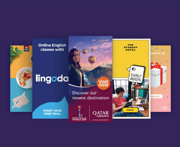 Array of Display Banners