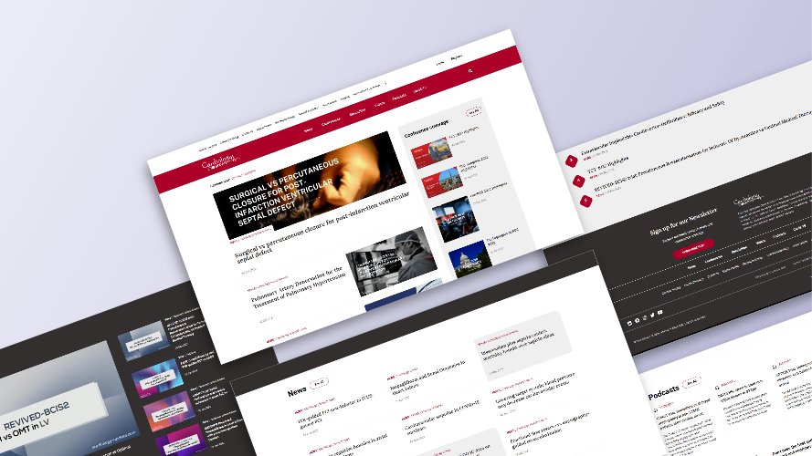 Cardiology Collage of Cardiology Update web pages developed by AGCS