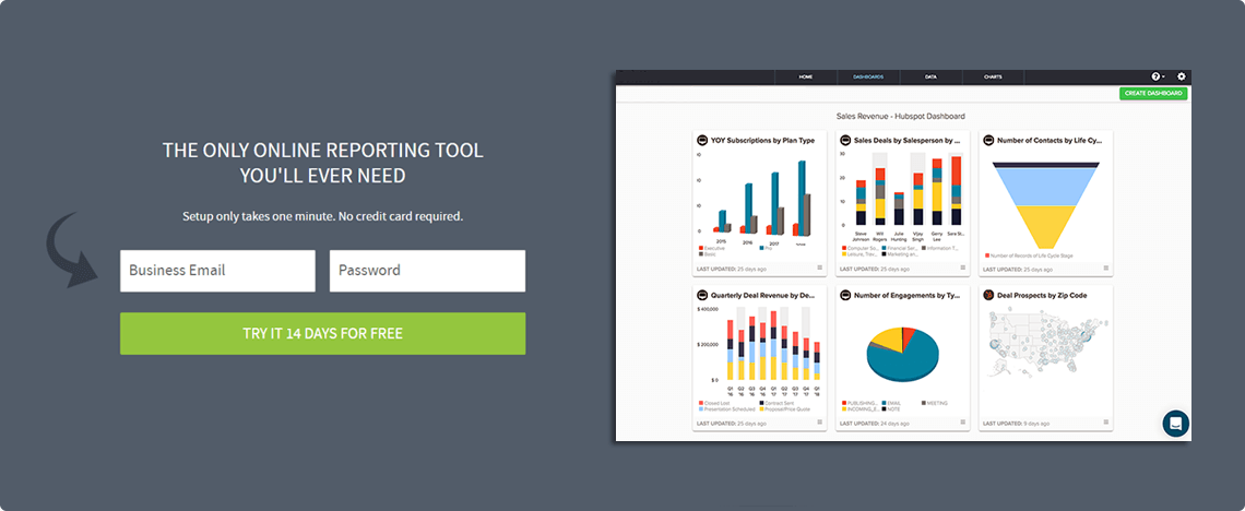 A Reporting Tool Web Application