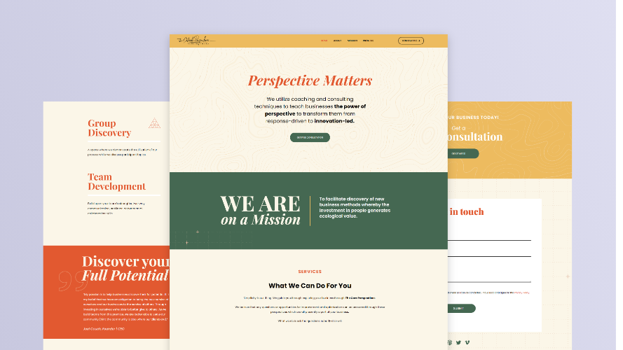 The Outside perspective New website for The Outside Perspectives developed by AGCS.