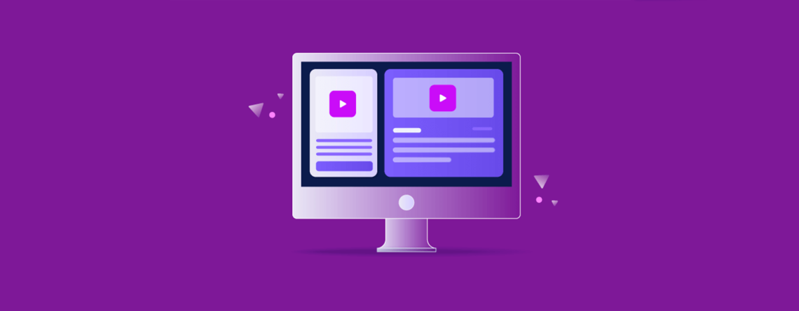 Abstract representation of video display ads