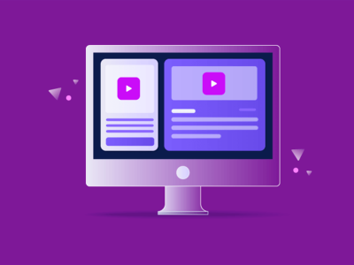 Abstract representation of video display ads