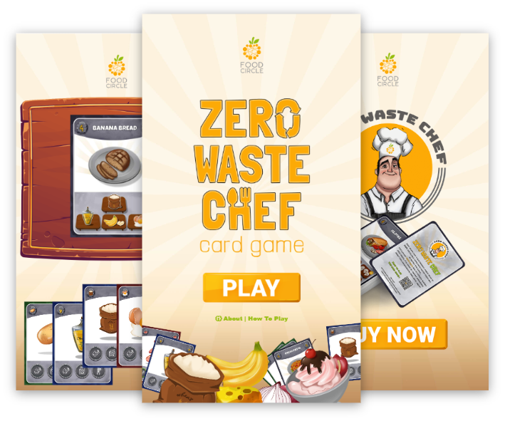 zero waste chef Example of a playable ad created by AGCS